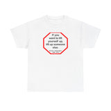 S2TBQM- If you want to lift yourself up, lift up someone else.  -  Booker T. Washington  1856 - 1915 - blk shrt