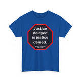 S2T- Justice delayed is justice denied.   -  William E. Gladstone  1809 - 1898 - blks2t