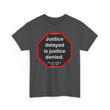 S2T- Justice delayed is justice denied.   -  William E. Gladstone  1809 - 1898 - blks2t