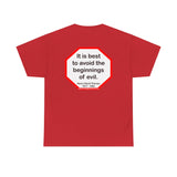 s2t- It is best to avoid the beginnings of evil.  -  Henry David Thoreau  1817 - 1862