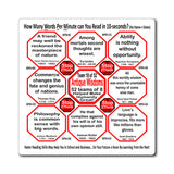 Week/Team 18 of 52 How Fast Can You Read Magnetic Wisdoms Stick Around @Stop2Think.com