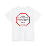 Insults are the arguments employed by those who are in the wrong.  -  Jean-Jacques Rousseau  1712 - 1778 - s2t