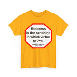 S2T- Kindness is the sunshine in which virtue grows.  -  Robert G. Ingersoll  1857 - 1899