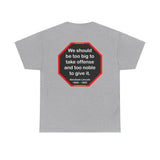 S2T- We should be too big to take offense and too noble to give it.  -  Abraham Lincoln 1806 – 1865 - blks2t