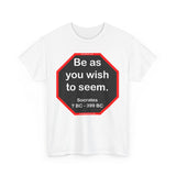 S2T- Be as you wish to seem.  -  Socrates  470 BC - 399 BC - blks2t