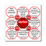 Team 15 of 52 Antique Magnetic Wisdoms Stick Around