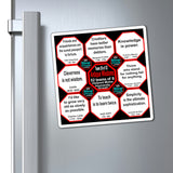 Team 26 of 52 Antique Magnetic Wisdoms Stick Around