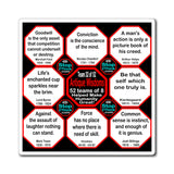 Team 32 of 52 Antique Magnetic Wisdoms Stick Around