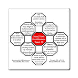 Team 19 of 24 - Stop2Think Magnetic Rival Wisdoms GuideALife.com