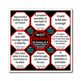 Team 42 of 52 Antique Magnetic Wisdoms Stick Around