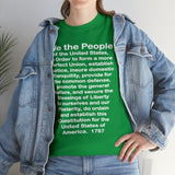 US Constitution Preamble... We the People!