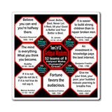 Team 2 of 52 Antique Magnetic Wisdoms Stick Around