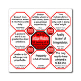 Team 20 of 52 Antique Magnetic Wisdoms Stick Around