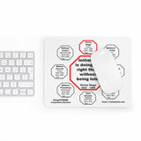 Initiative is doing the right thing without being told.  -  Victor Hugo  1802 – 1885  -  Pretty Witty Mousepads Stop2Think