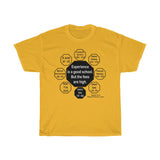 Experience is a good school. But the fees are high.  -  Heinrich Heine  1797 - 1856 - RW-8.5