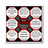 Team 2 of 52 Antique Magnetic Wisdoms Stick Around