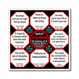 Team 40 of 52 Antique Magnetic Wisdoms Stick Around