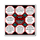 Team 39 of 52 Antique Magnetic Wisdoms Stick Around