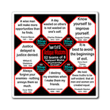 Team 12 of 52 Antique Magnetic Wisdoms Stick Around