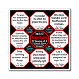 Team 31 of 52 Antique Magnetic Wisdoms Stick Around