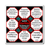 Team 38 of 52 Antique Magnetic Wisdoms Stick Around