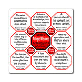 Team 16 of 52 Antique Magnetic Wisdoms Stick Around