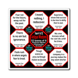 Team 41 of 52 Antique Magnetic Wisdoms Stick Around