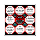 Team 30 of 52 Antique Magnetic Wisdoms Stick Around