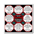 Team 13 of 52 Antique Magnetic Wisdoms Stick Around