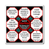 Team 42 of 52 Antique Magnetic Wisdoms Stick Around