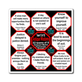 Team 12 of 52 Antique Magnetic Wisdoms Stick Around