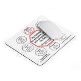 By failing to prepare, you are preparing to fail.  -  Benjamin Franklin 1706 - 1790  -  Pretty Witty Mousepads Stop2Think