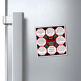 Team 2 of 52 Antique Magnetic Wisdoms Stick Around