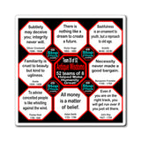 Team 35 of 52 Antique Magnetic Wisdoms Stick Around