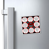 Team 6 of 52 Antique Magnetic Wisdoms Stick Around