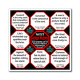 Team 32 of 52 Antique Magnetic Wisdoms Stick Around