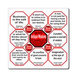 Team 19 of 52 Antique Magnetic Wisdoms Stick Around