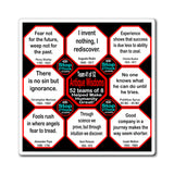 Team 41 of 52 Antique Magnetic Wisdoms Stick Around