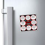 Team 30 of 52 Antique Magnetic Wisdoms Stick Around