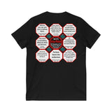 It is easier to build strong children than to repair broken men. -  Frederick Douglass  1818 - 1895  ...2.3 of 52 Teams of 8:  Unisex Jersey Short Sleeve V-Neck Tee