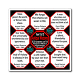 Team 13 of 52 Antique Magnetic Wisdoms Stick Around