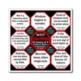 Team 24 of 52 Antique Magnetic Wisdoms Stick Around