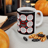 Team 3 of 52 teams that Make Humanity Great!  ...Drink Wisely in Mug Wisdoms  Ceramic 11oz cup