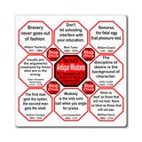 Team 14 of 52 Antique Magnetic Wisdoms Stick Around