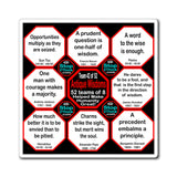 Team 42 of 52 Antique Magnetic Wisdoms Stick Around