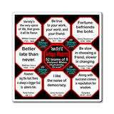 Team 30 of 52 Antique Magnetic Wisdoms Stick Around