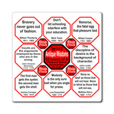 Team 14 of 52 Antique Magnetic Wisdoms Stick Around