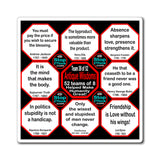 Team 38 of 52 Antique Magnetic Wisdoms Stick Around