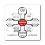 Team 17 of 24 - Stop2Think Magnetic Rival Wisdoms GuideALife.com