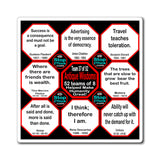 Team 37 of 52 Antique Magnetic Wisdoms Stick Around